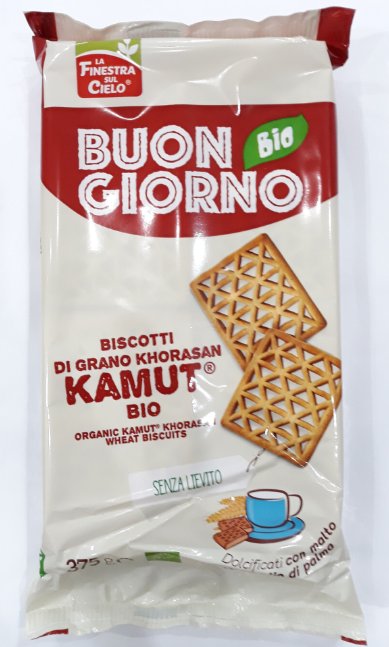 La Finestra sul Cielo Biscotti Di Kamut senza Lievito Bio 375 g