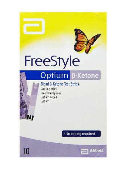 Freestyle Optium Ketone 10 Strisce
