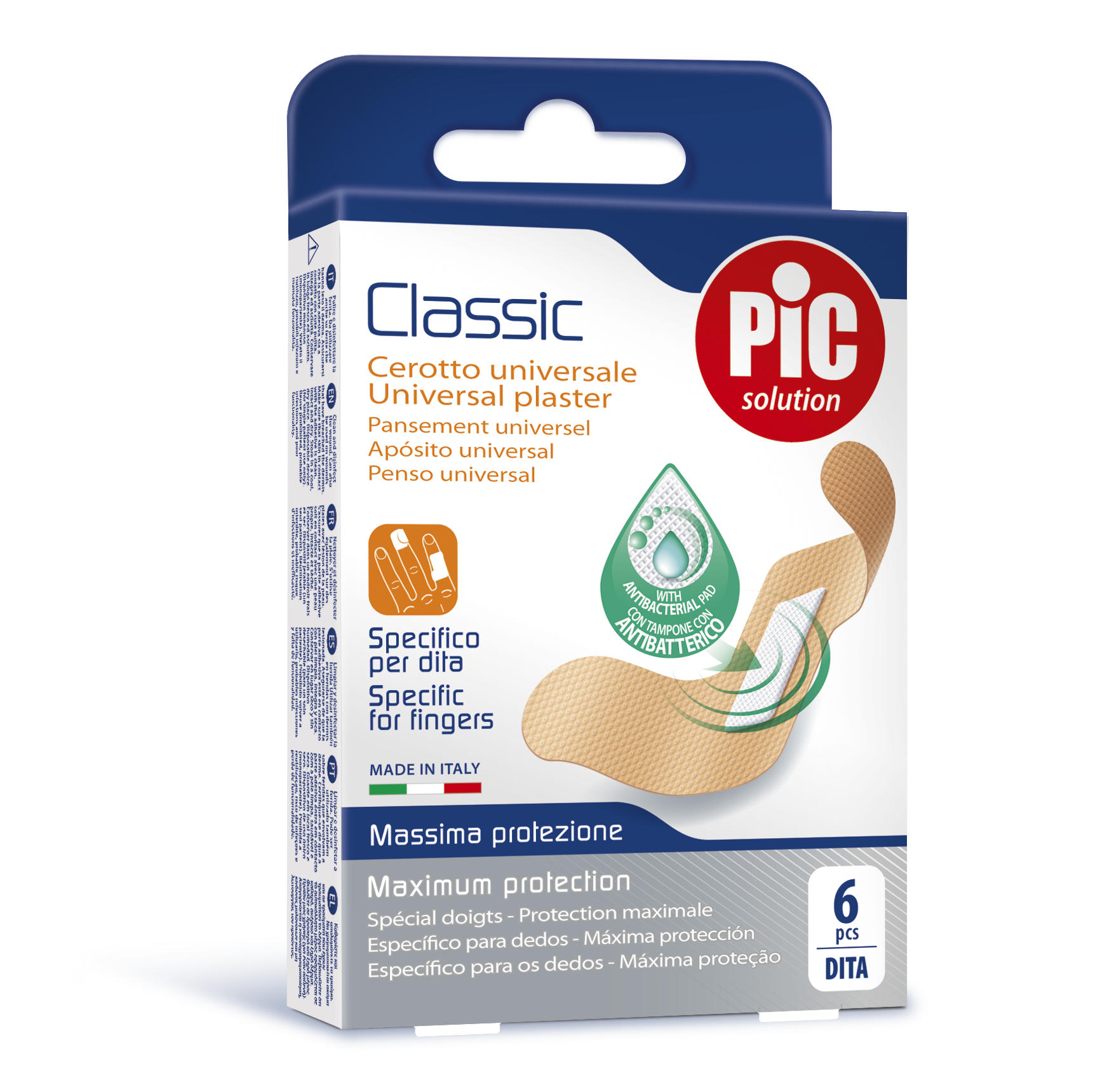 Pic Classic Cerotto Dita 6 Pezzi
