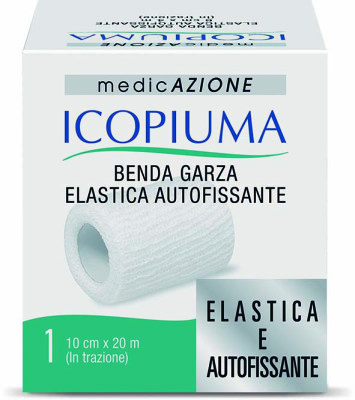 Icopiuma Benda Elastica Garza Autofissante cm 10x20 m