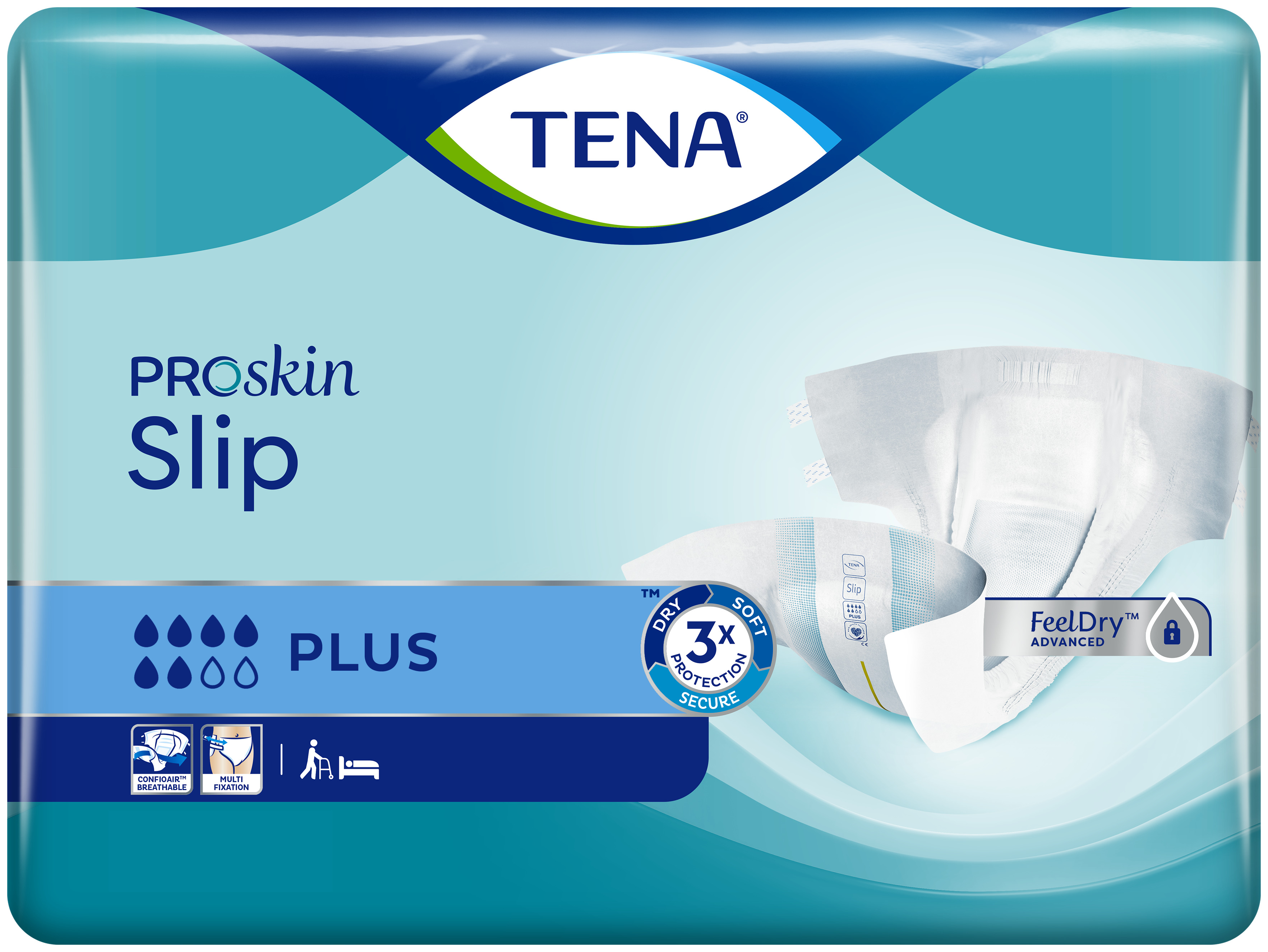 Tena Slip Plus Pannolini Taglia L 30 Pezzi