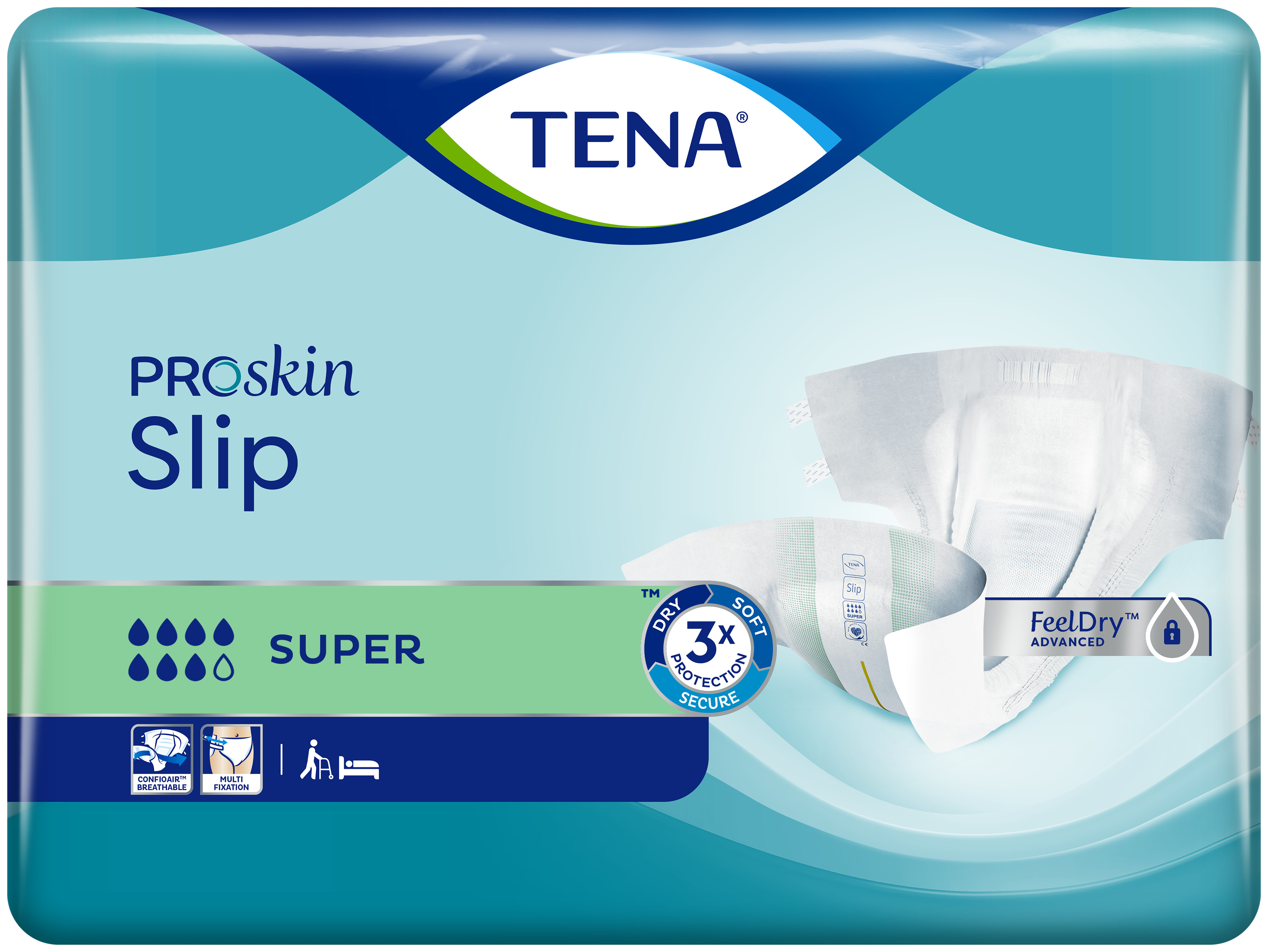 Tena Slip Super Pannolini Taglia M 28 Pezzi