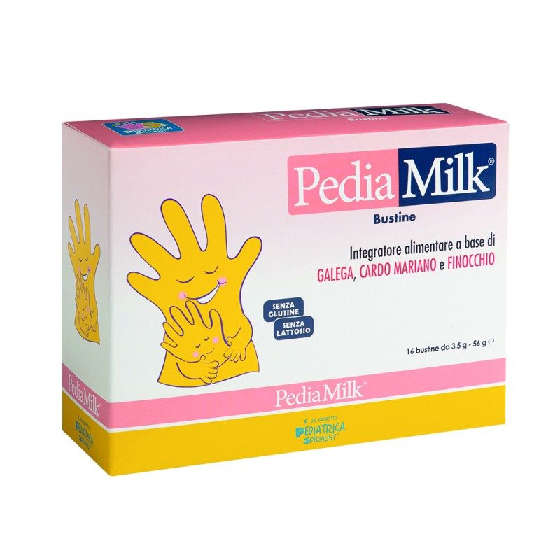 Pedia Milk Integratore Allattamento 16 Bustine