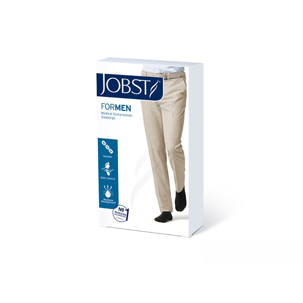 Jobst Supportwear For Men Gambaletto 15-20 Nero Taglia V