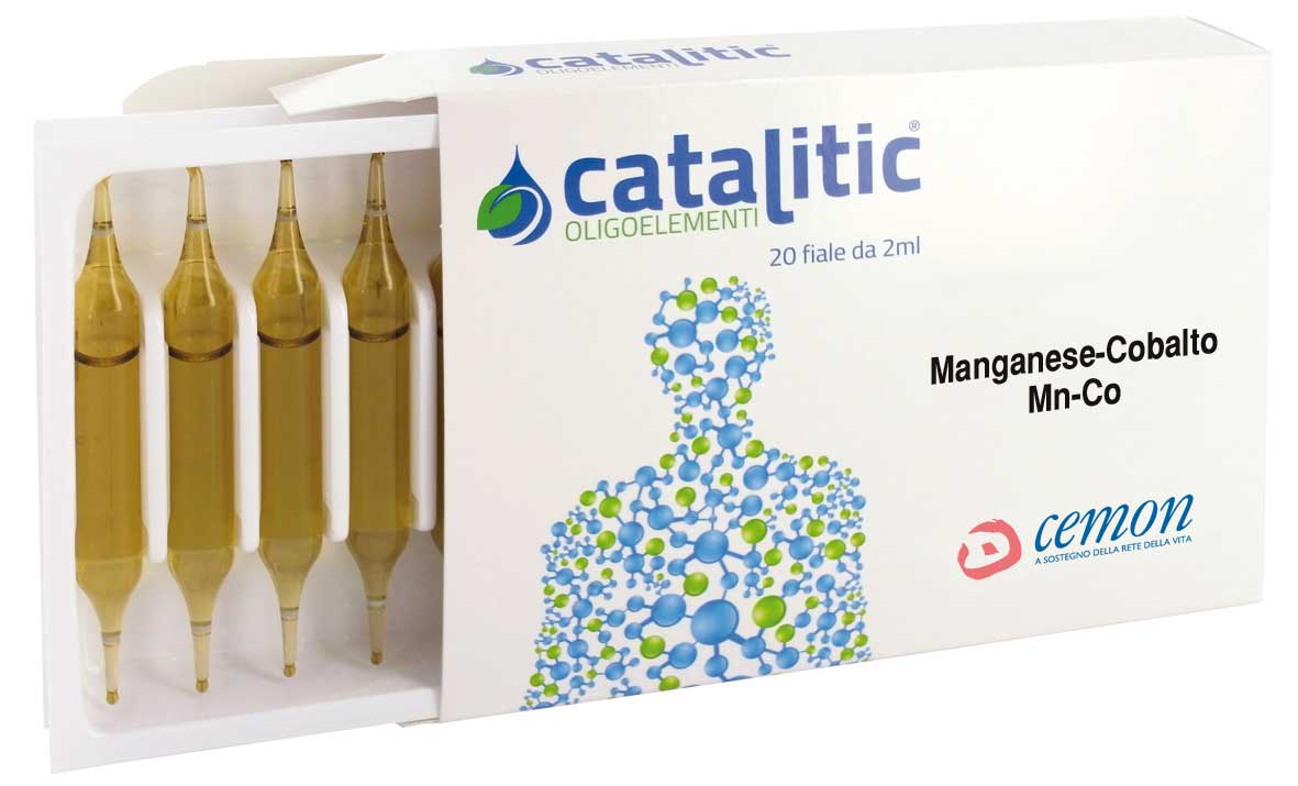 Cemon Catalitic Oligoelementi Manganese e Cobalto 20 Fiale