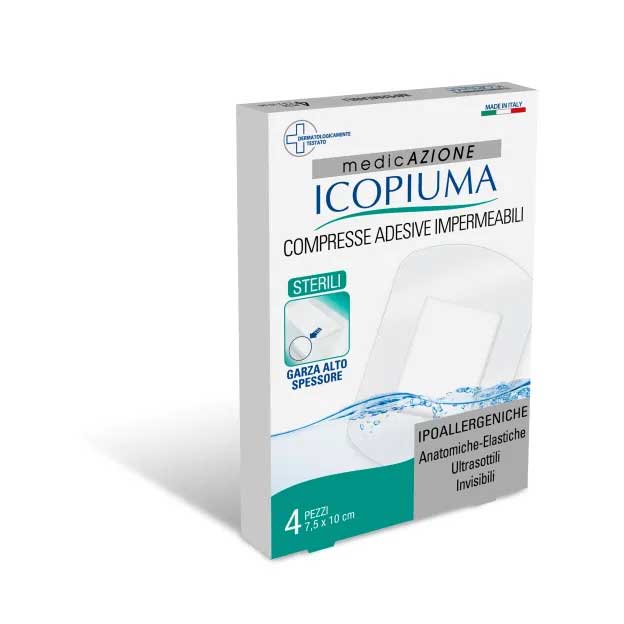 Icopiuma Compresse Adesive Postoperatorie 10x7,5 cm