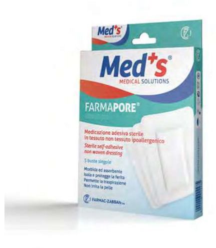 Med's Medicazione Autoadesiva Sterile 15 x 15 cm 5 Pezzi