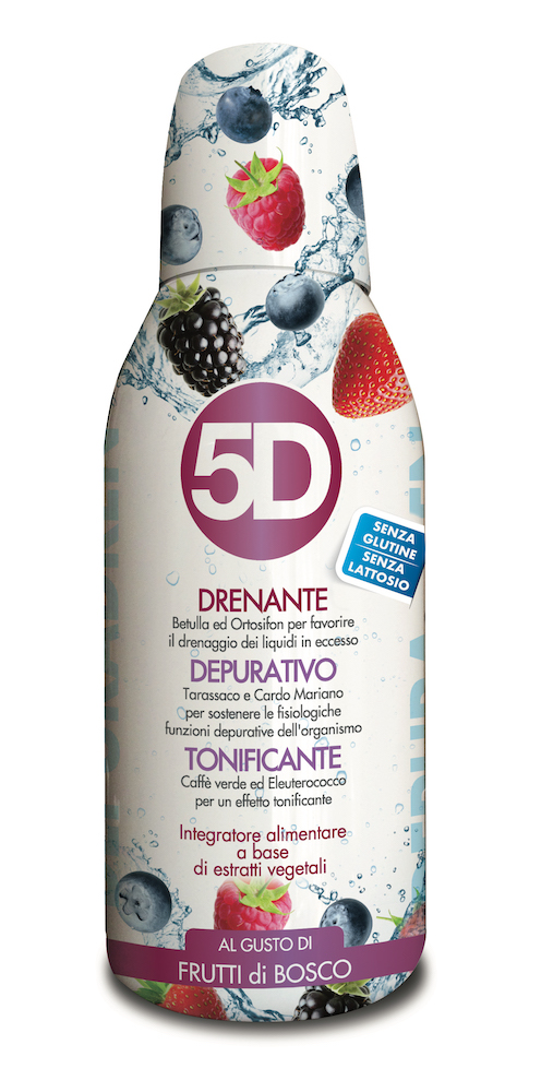 5D Depuradren Frutti Bosco Integratore Depurativo Drenante 500 ml