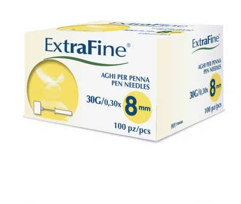 Desa Pharma Ago Extrafine Misura G31 8 mm 100 Pezzi