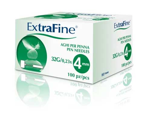 Desa Pharma Ago Extrafine Misura G32 4 mm 100 Pezzi