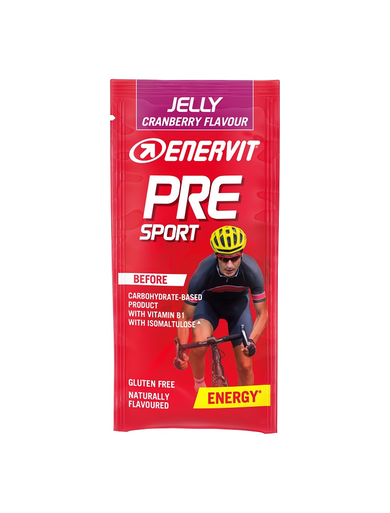 Enervit Pre Sport Mirtillo Rosso Integratore Energetico 1 Bustina Gelatina 45 g