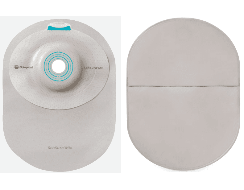 Sensura Mio Convex Light Sacca Chiusa Opaca Per Colostomia Maxi 31/43 mm 510 ml 10 Pezzi