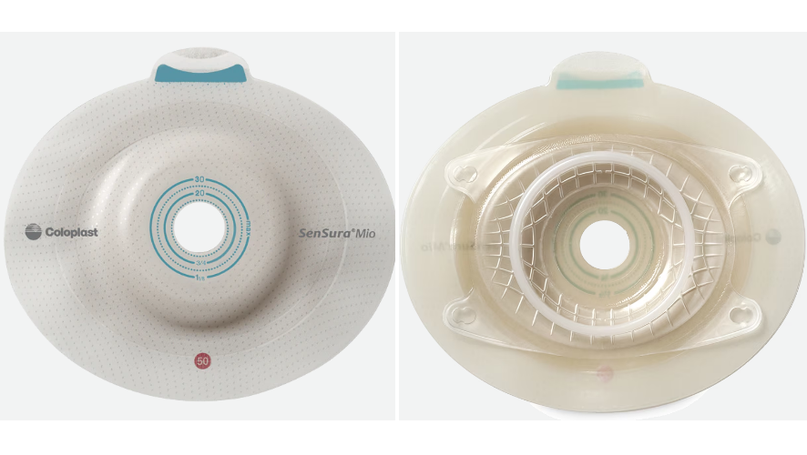 Sensura Mio Convex Light Placca Click 15/40 mm 60 mm 5 Pezzi