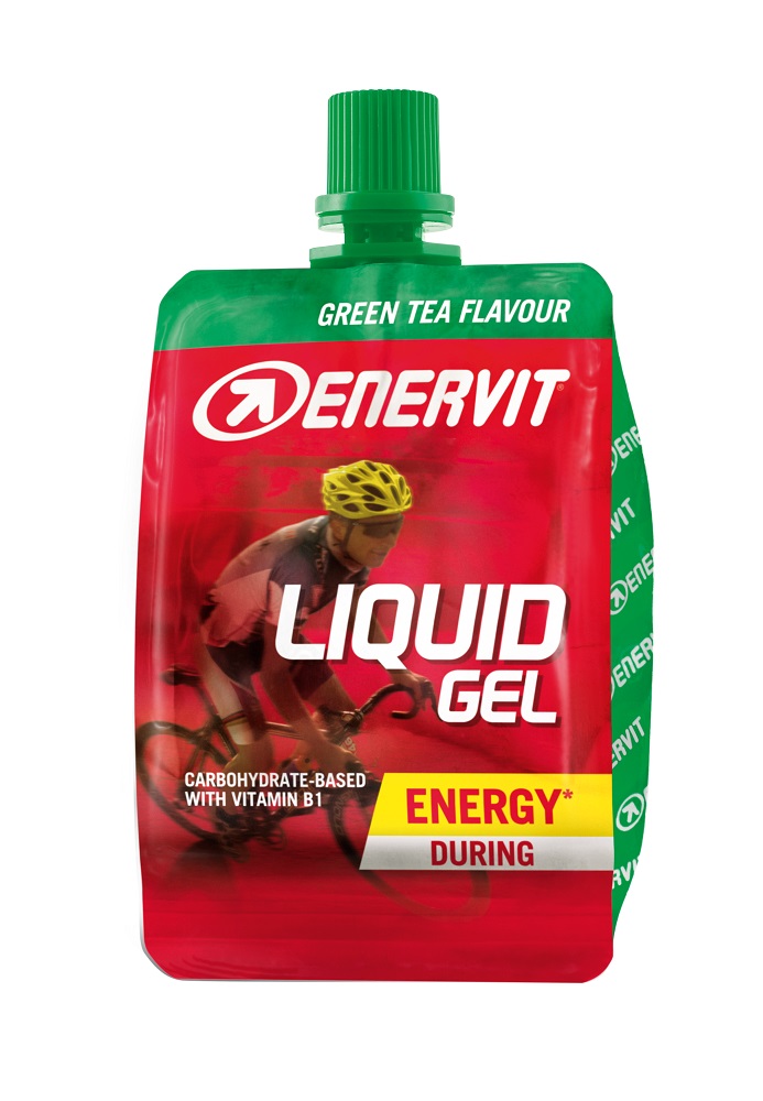 Enervit Liquid Gel Energetico Tè Verde Integratore per Sportivi 60 ml