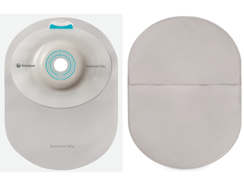 Sensura Mio Convex Soft Sacca Chiusa Opaca Per Colostomia Maxi 15/33 mm 510 ml 10 Pezzi
