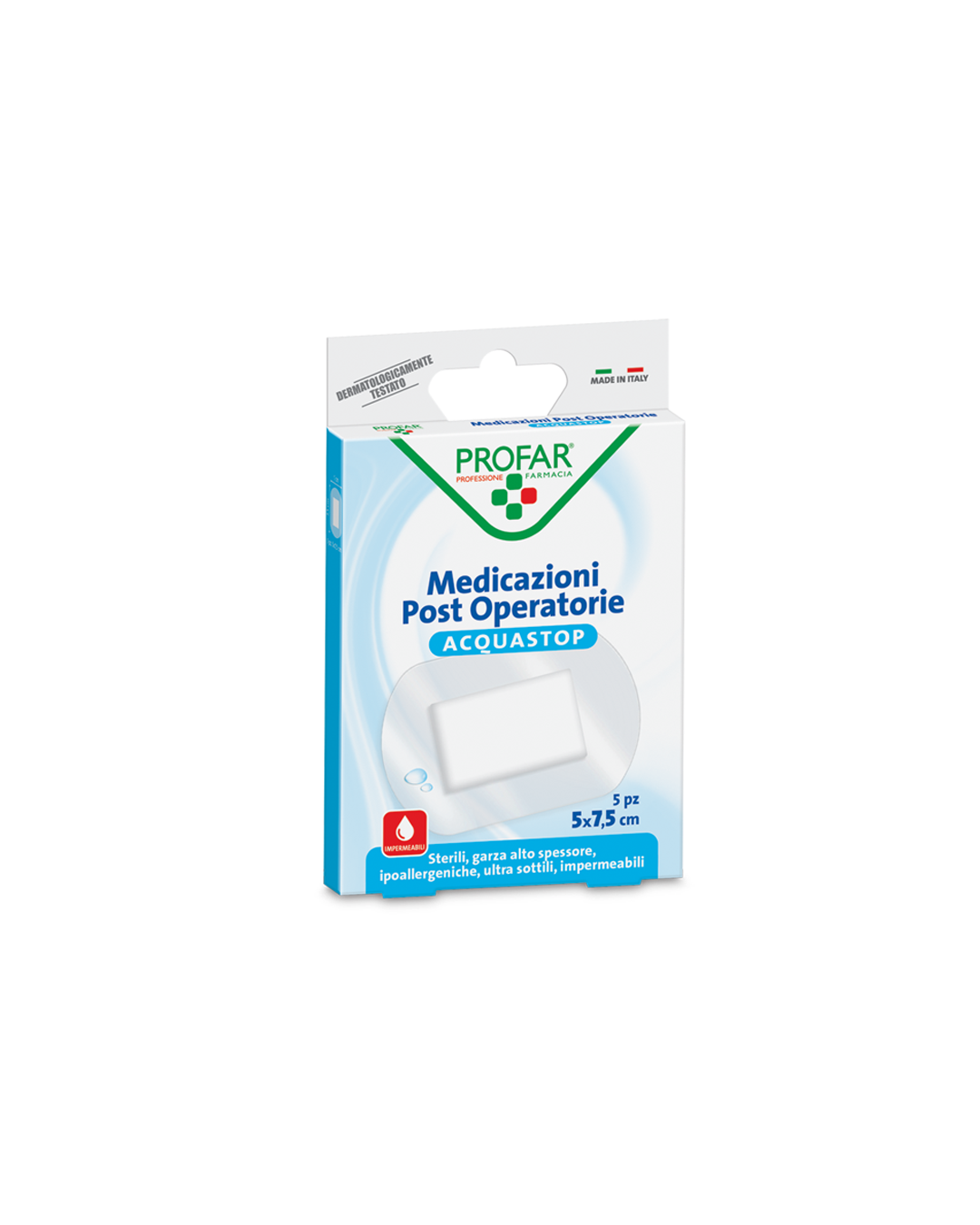 PROFAR MED ACQUASTOP 5X7,5 5P