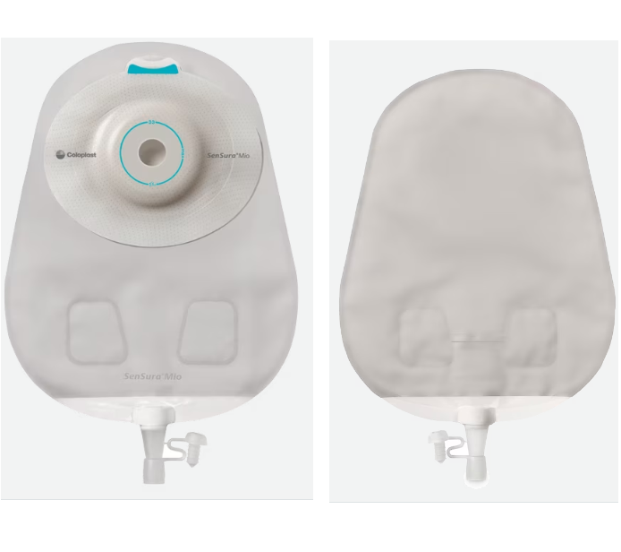 Sensura mio convex soft sacca urostomia monopezzo midi 340 ml con apertura ispezionabile 10-33 mm 10 pezzi