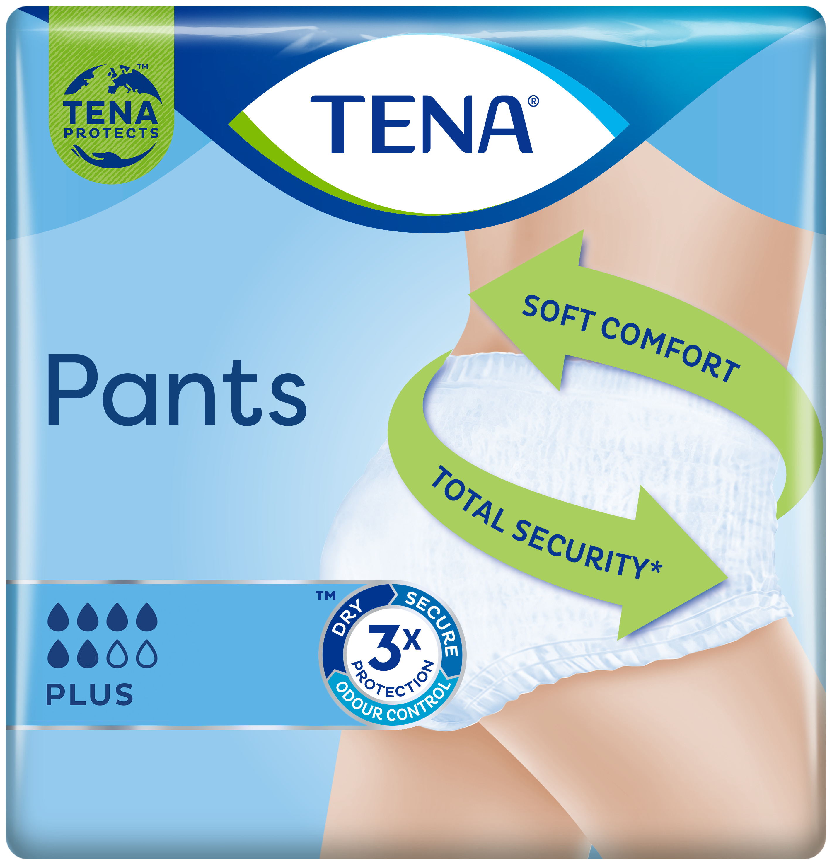 Pants Plus - 8 Mutandine Assorbenti Taglia L