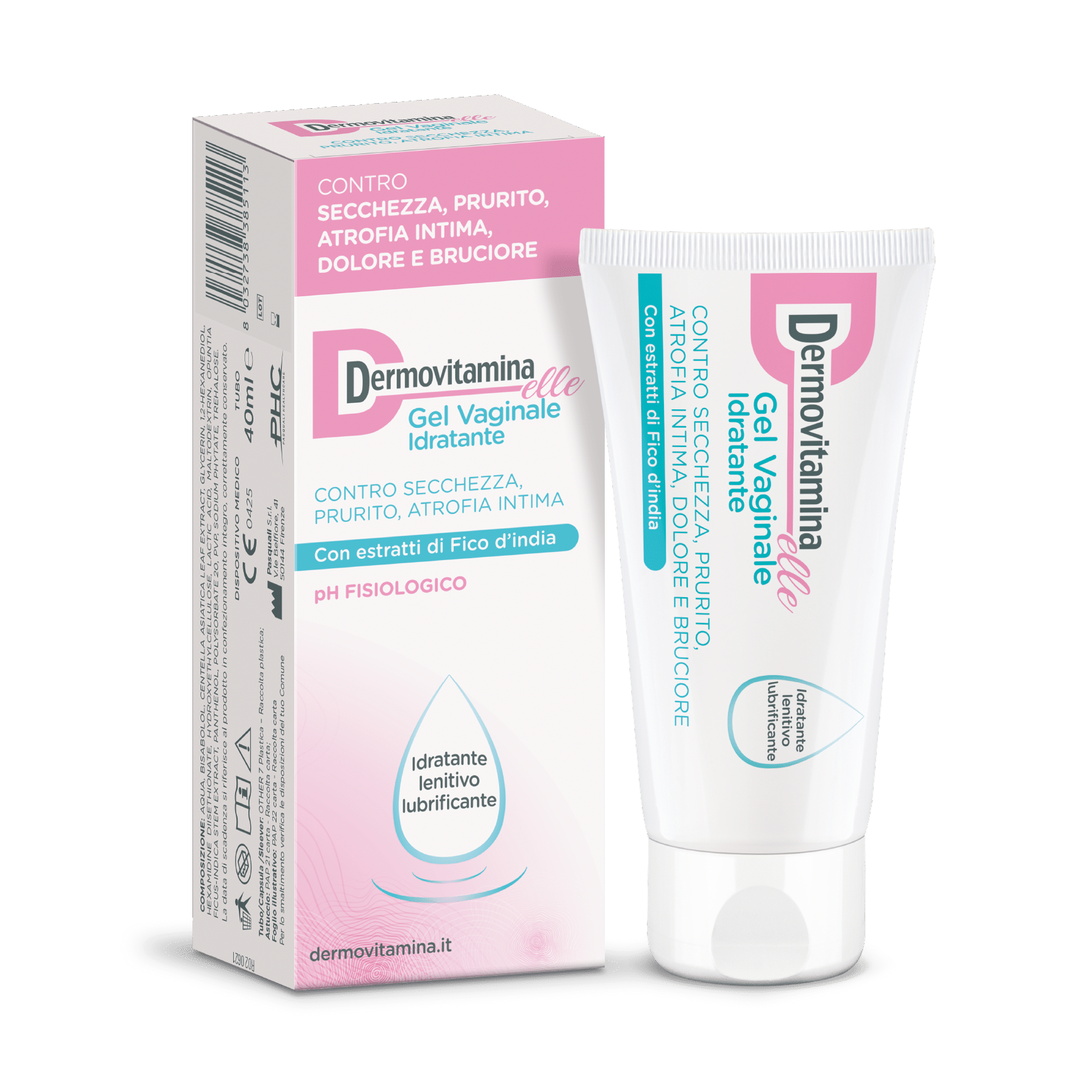 Dermovitamina Elle Gel Vaginale Idratazione Intima 40 ml