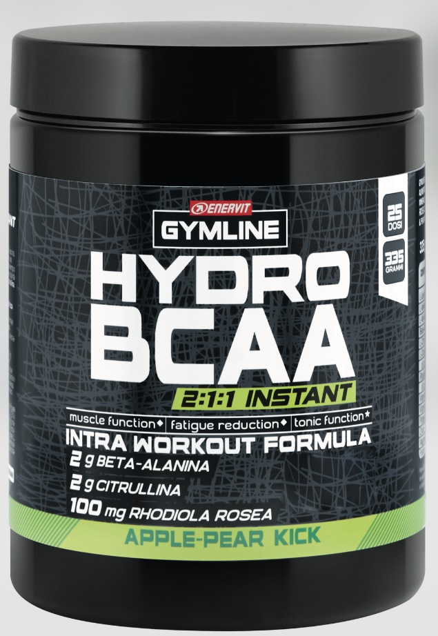 Enervit Gymline Hydro BCAA 2:1:1 Instant Drink Integratore Per Stanchezza ed Affaticamento 335 gr