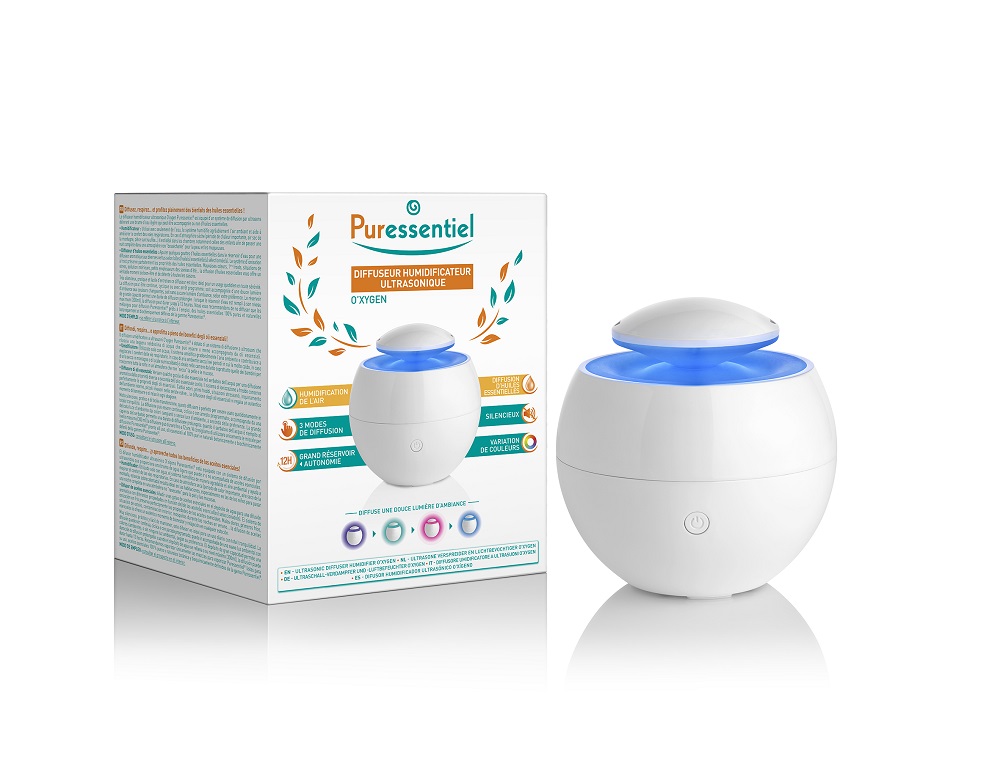 Puressentiel O'xygen Diffusore ad Ultrasuoni 1 Pezzo