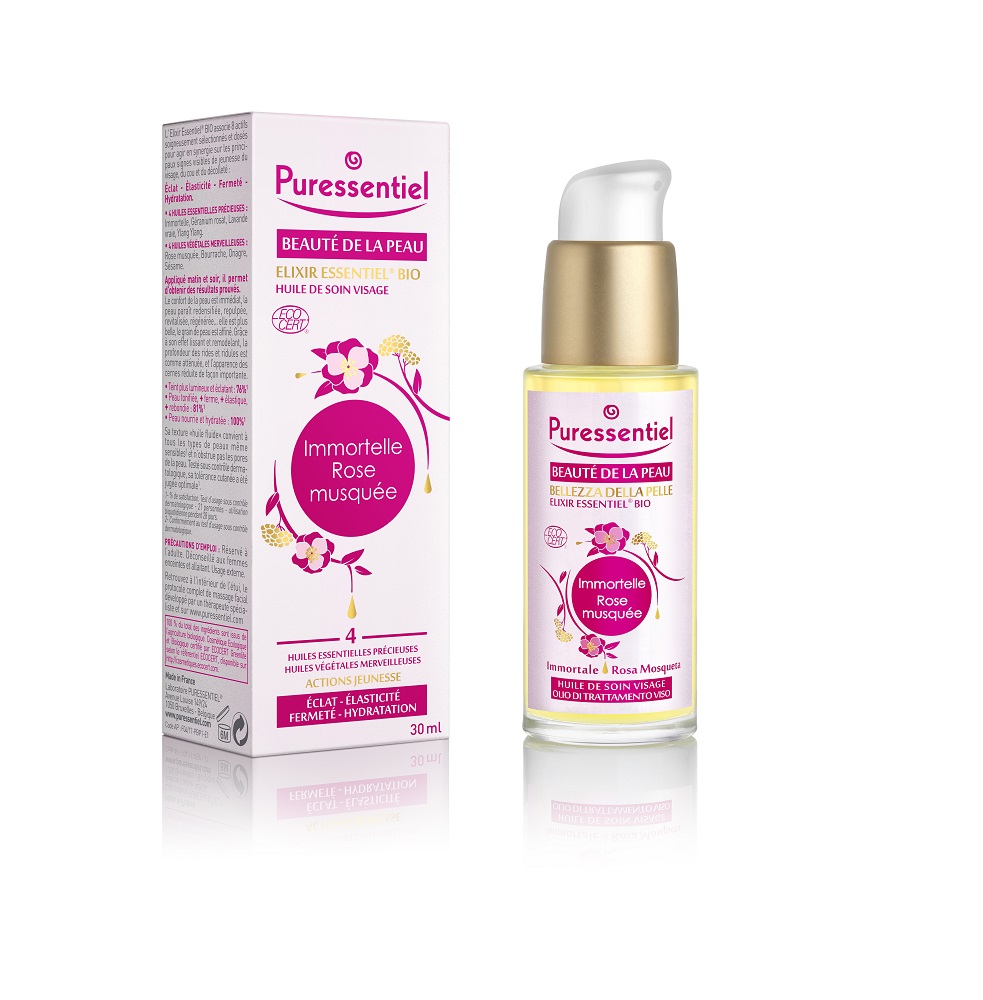 Puressentiel Elixir Essentiel Olio viso Antirughe Bio 30 ml