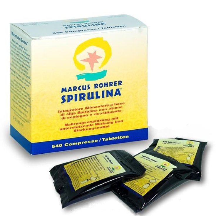 Marcus Rohrer Spirulina Integratore 540 Compresse