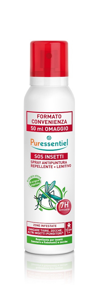 Puressentiel SOS Insetti Spray Antipuntura 200 ml