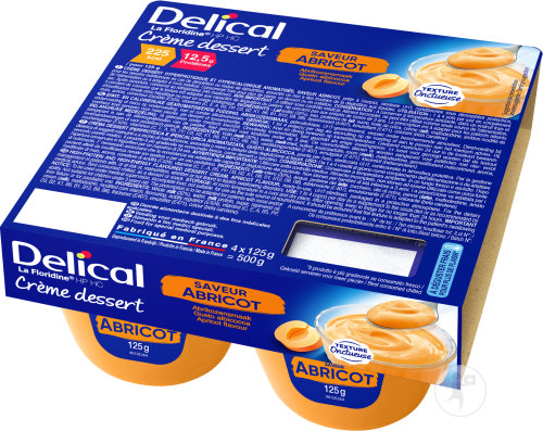 Delical creme albicocca 4 x 125 g