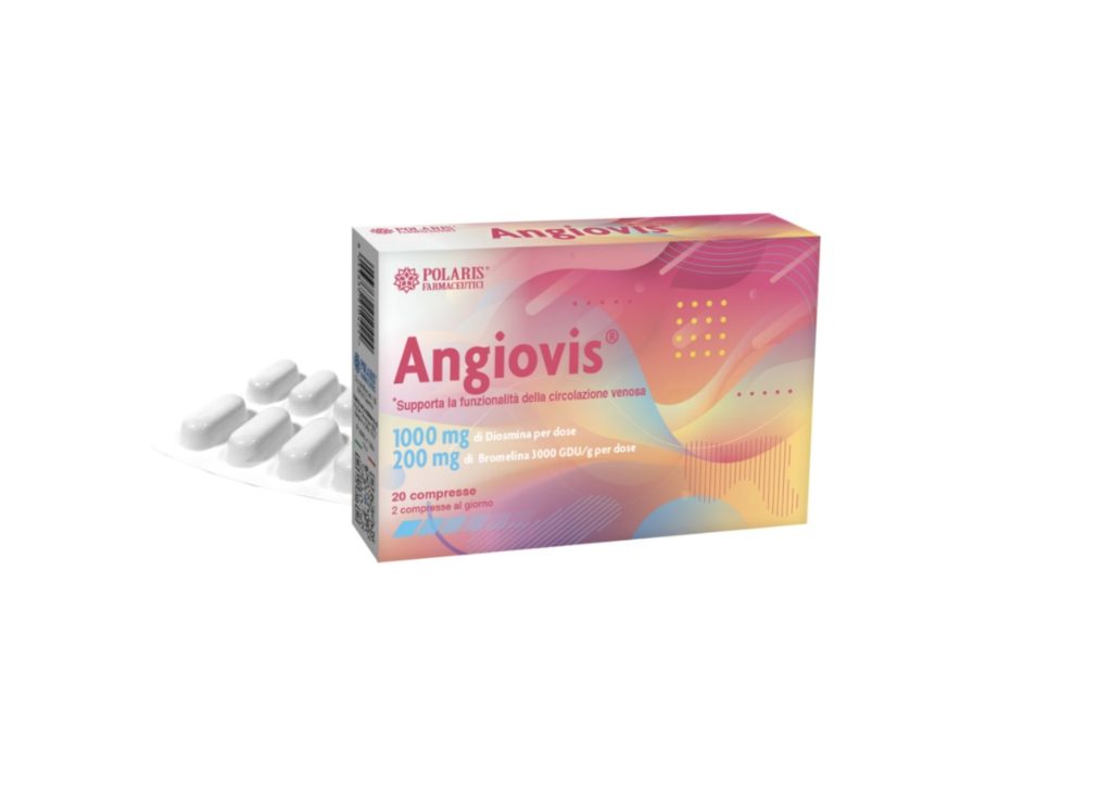 Angiovis Integratore Per La Circolazione e Il Tono Venoso 20 Compresse