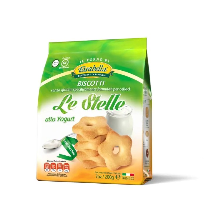Farabella Le Stelle Biscotti allo Yogurt 200 g