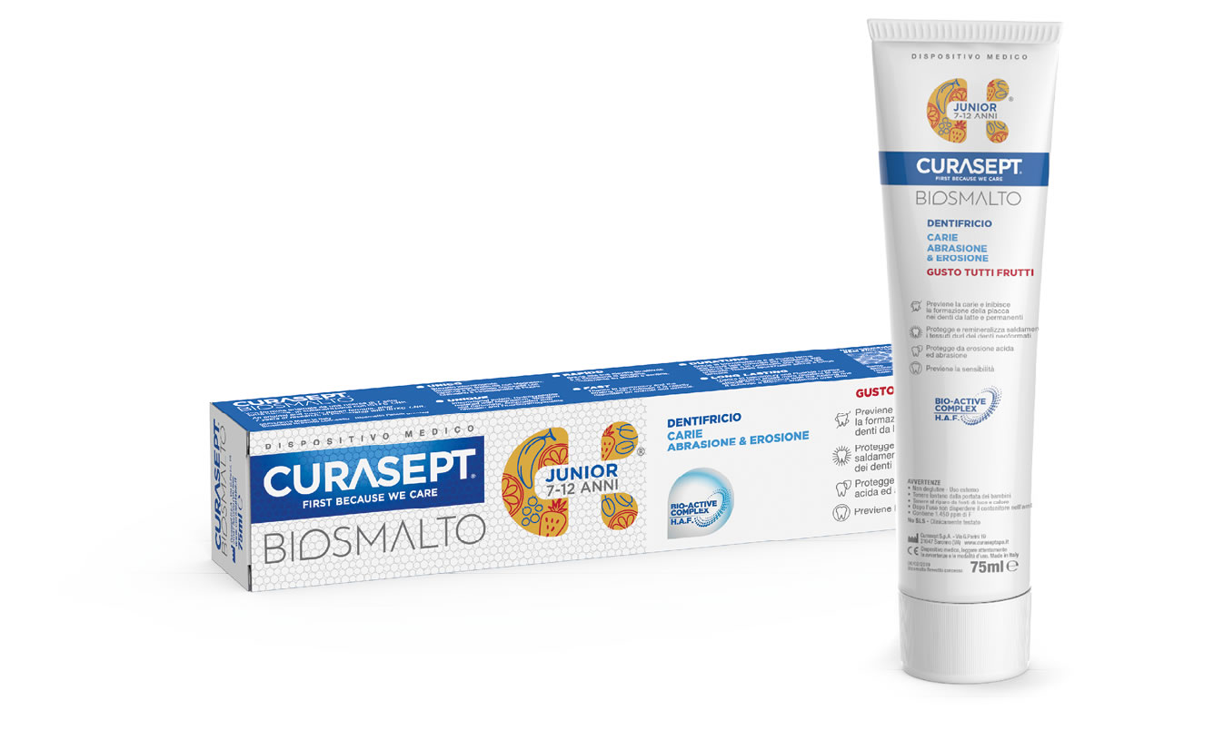 Curasept Biosmalto Junior Dentifricio 75 ml