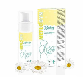 Meflogyn baby mousse detergente ph fisiologico 150 ml