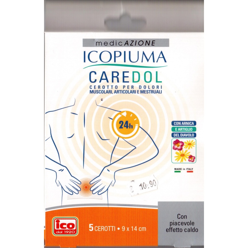 Icopiuma caredol cerotto dol rettangolare 5 pezzi
