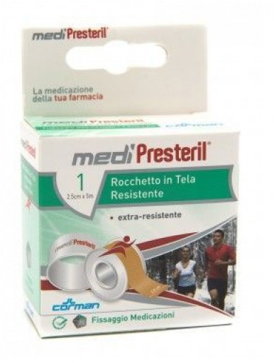 Medipresteril Rocchetto in Tela 5x250 cm 1 Pezzo