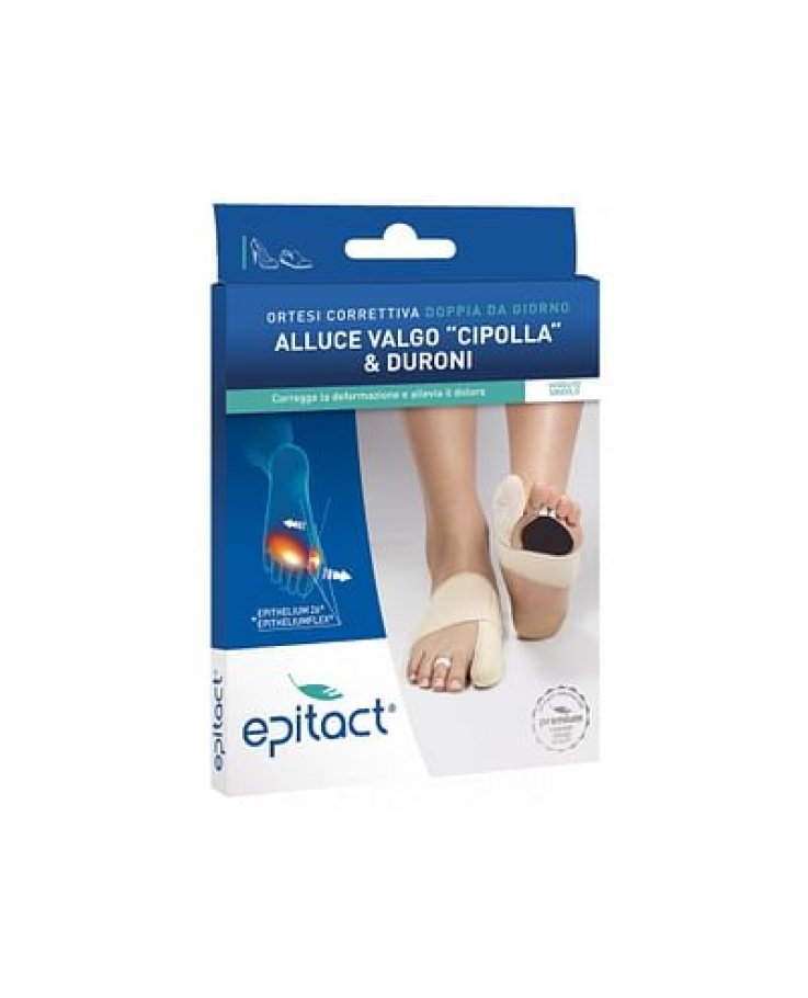 Epitact Ortesi Correttiva Doppia Protezione Per Alluce Valgo Sinistro Taglia M