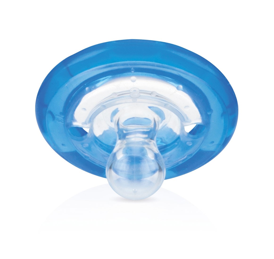 Nuby natural flex succhietto softflex silicone ciliegia 0-6 mesi