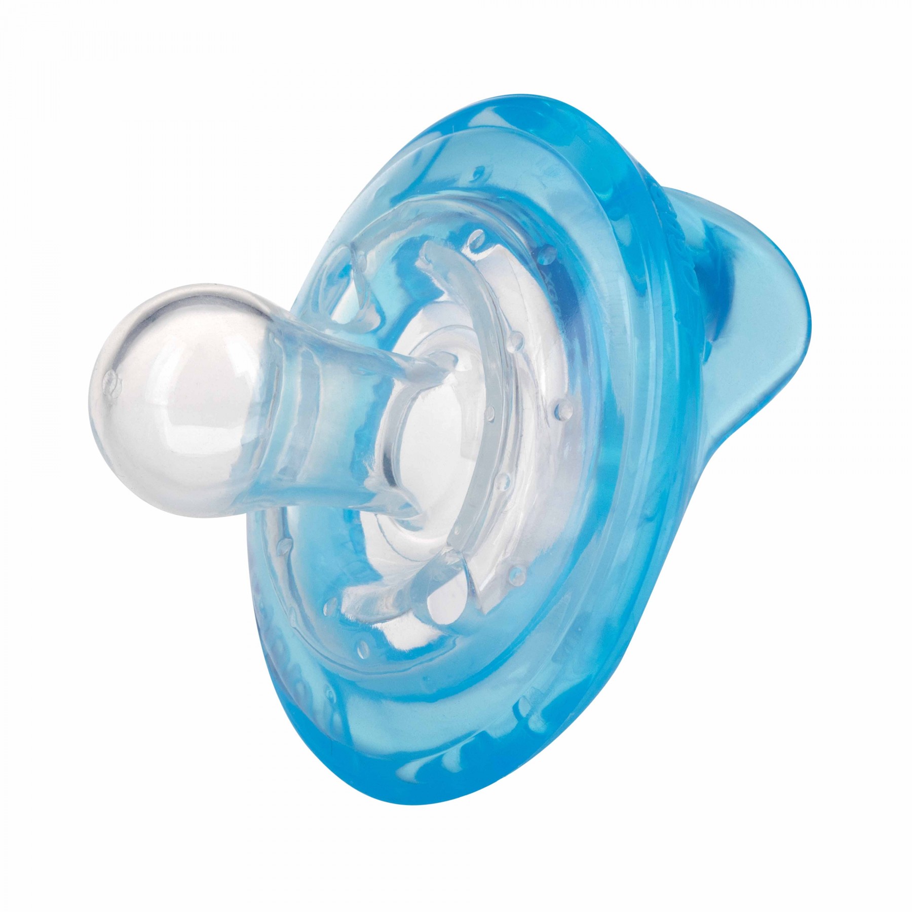 Nuby natural softflex succhietto silicone ciligia 6-36 mesi