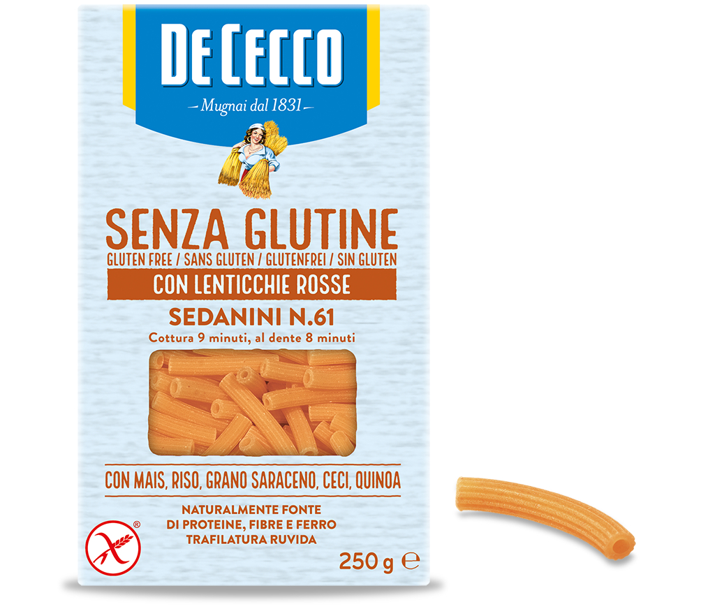 DE CECCO Sedanini/Lent.250g