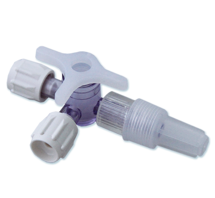 RUBINETTO A 3VIE STER POLIPROP