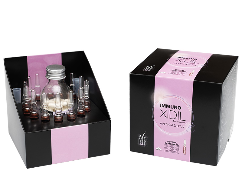 Morgan Immuno Xidil - Kit Anticaduta Donna Integratore 60 Capsule + 15 Fiale