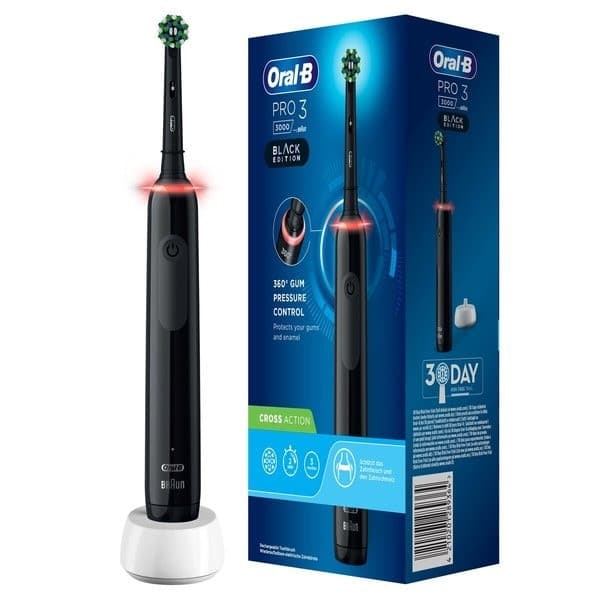 ORALB PRO3 BLACK CROSSACTION