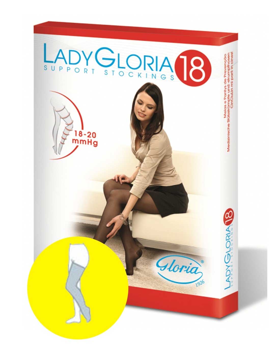 Lady gloria 18 gambaletto miele taglia 2 1 paio