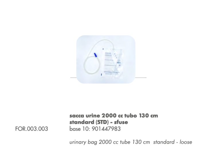 SACCA UR LETTO STAND 130CM 1PZ