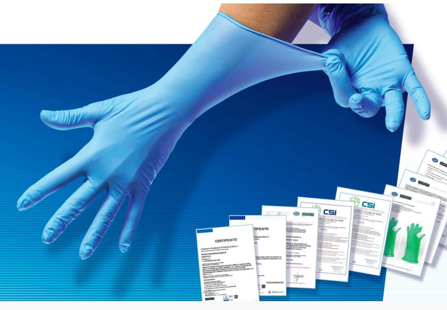 Skin guanto lattice non sterile senza polvere dm misura m 100 pezzi