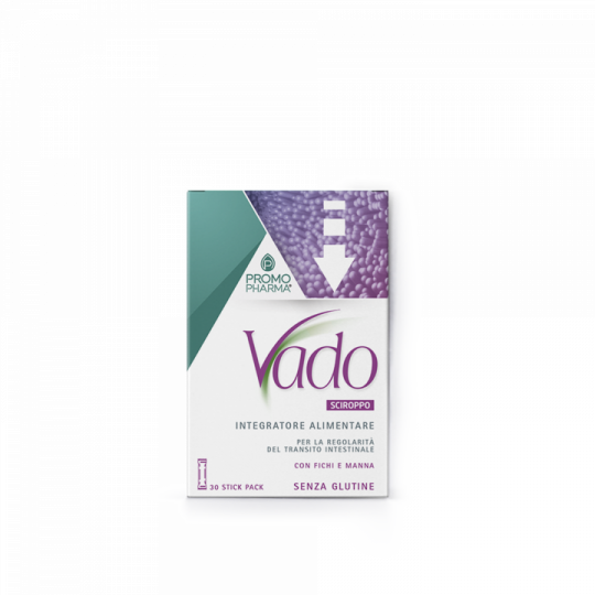 Vado Sciroppo Integratore Per L'Intestino 30 Stick