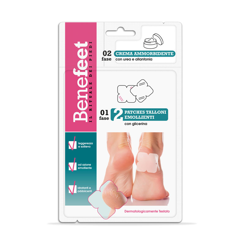 BENEFEET PATCH GEL TALLONI 2PZ