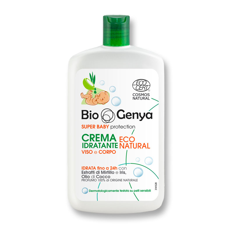 Biogenya Super Baby Protection - Crema Idratante Eco Natural, 190ml