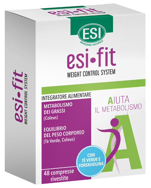 Esi Fit Attiva Con Tè Verde Integratore Per Il Metabolismo 48 Compresse