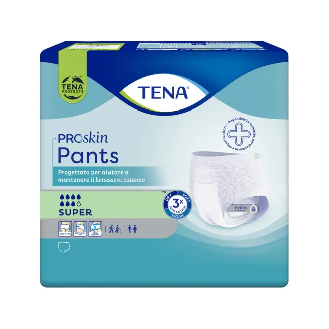 Tena Pants Super Mutandina Assorbente Taglia S 12 Pezzi